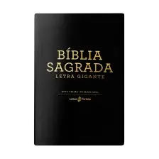 Bíblia NVI, Couro Soft - Letra Gigante, Leitura Perfeita - Preta
